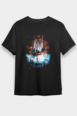 Bale Siyah Unisex Tişört T-Shirt - TişörtFabrikası