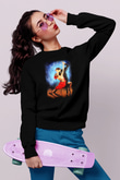 Balo Siyah Unisex Sweatshirt