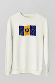 Barbados Beyaz Unisex Sweatshirt