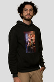 Barmaid Siyah Unisex Kapüşonlu Sweatshirt