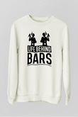 Barmen Beyaz Unisex Sweatshirt