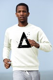 Bastille Beyaz Unisex Sweatshirt