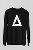 Bastille Siyah Unisex Sweatshirt