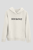 Bathory Beyaz Unisex Kapüşonlu Sweatshirt