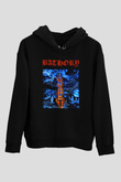 Bathory Siyah Unisex Kapüşonlu Sweatshirt