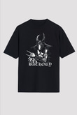 Bathory Siyah Unisex Oversize Tişört T-Shirt