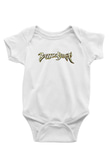 Battle Beast Baskılı Beyaz Unisex Bebek Body - Zıbın