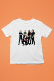 Battle Beast Baskılı Beyaz Unisex Beyaz Çocuk Tişört - Tshirt