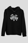 Battlecross Siyah Unisex Kapüşonlu Sweatshirt