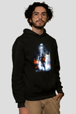Battlefield Siyah Unisex Hoodie