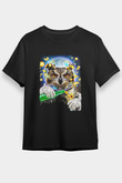 Baykuş Siyah Unisex Tişört T-Shirt - TişörtFabrikası