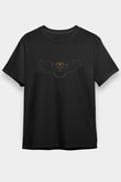 Baykuş Siyah Unisex Tişört T-Shirt - TişörtFabrikası