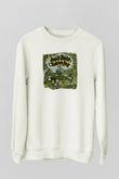 Beach Boys Baskılı Unisex Beyaz Sweatshirt