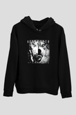 Beartooth Baskılı Unisex Siyah Hoodie