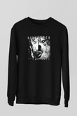Beartooth Baskılı Unisex Siyah Sweatshirt