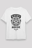 Beartooth Beyaz Unisex Tişört T-Shirt - TişörtFabrikası