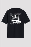 Beastie Boys Siyah Unisex Oversize Tişört T-Shirt