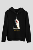 Beauty and the Beast Siyah Unisex Hoodie