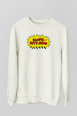 Beavis and Butt-head Beyaz Unisex Sweatshirt