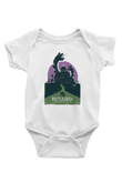 Beetlejuice Beterböcek Baskılı Beyaz Unisex Bebek Body - Zıbın