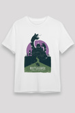 Beetlejuice Beterböcek Beyaz Unisex Tişört