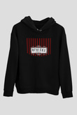 Beetlejuice Beterböcek Siyah Unisex Kapüşonlu Sweatshirt