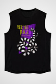Beetlejuice Beterböcek Siyah Unisex Kolsuz Tişört