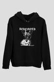 Behemoth Baskılı Unisex Siyah Hoodie