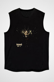 Behemoth Baskılı Unisex Siyah Kolsuz Tişört