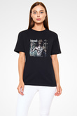 Behemoth Baskılı Unisex Siyah Tişört