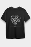 Behemoth Baskılı Unisex Siyah Tişört