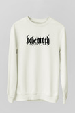 Behemoth Beyaz Unisex Sweatshirt