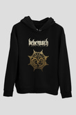 Behemoth Siyah Unisex Kapüşonlu Sweatshirt