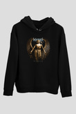 Behemoth Siyah Unisex Kapüşonlu Sweatshirt