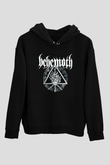Behemoth Siyah Unisex Kapüşonlu Sweatshirt