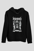 Behemoth Siyah Unisex Kapüşonlu Sweatshirt
