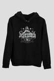 Behemoth Siyah Unisex Kapüşonlu Sweatshirt