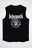 Behemoth Siyah Unisex Kolsuz Tişört