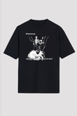 Behemoth Siyah Unisex Oversize Tişört T-Shirt