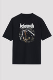 Behemoth Siyah Unisex Oversize Tişört T-Shirt