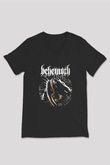 Behemoth Siyah Unisex V Yaka Tişört T-Shirt