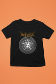 Beherit Baskılı Unisex Siyah Çocuk Tişört - Tshirt