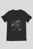 Being as an Ocean Baskılı Unisex Siyah V Yaka Tişört
