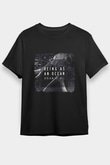 Being as an Ocean Baskılı Unisex Siyah Tişört