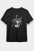 Belzebubs Baskılı Unisex Siyah Tişört - Tshirt