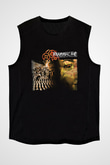Beneath the Massacre Baskılı Unisex Siyah Kolsuz Tişört