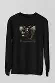 Beneath the Massacre Baskılı Unisex Siyah Sweatshirt