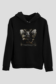 Beneath the Massacre Baskılı Unisex Siyah Hoodie