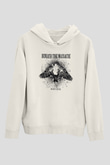 Beneath the Massacre Beyaz Unisex Kapüşonlu Sweatshirt