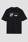 Benjamin Franklin Siyah Unisex Tişört T-Shirt - TişörtFabrikası